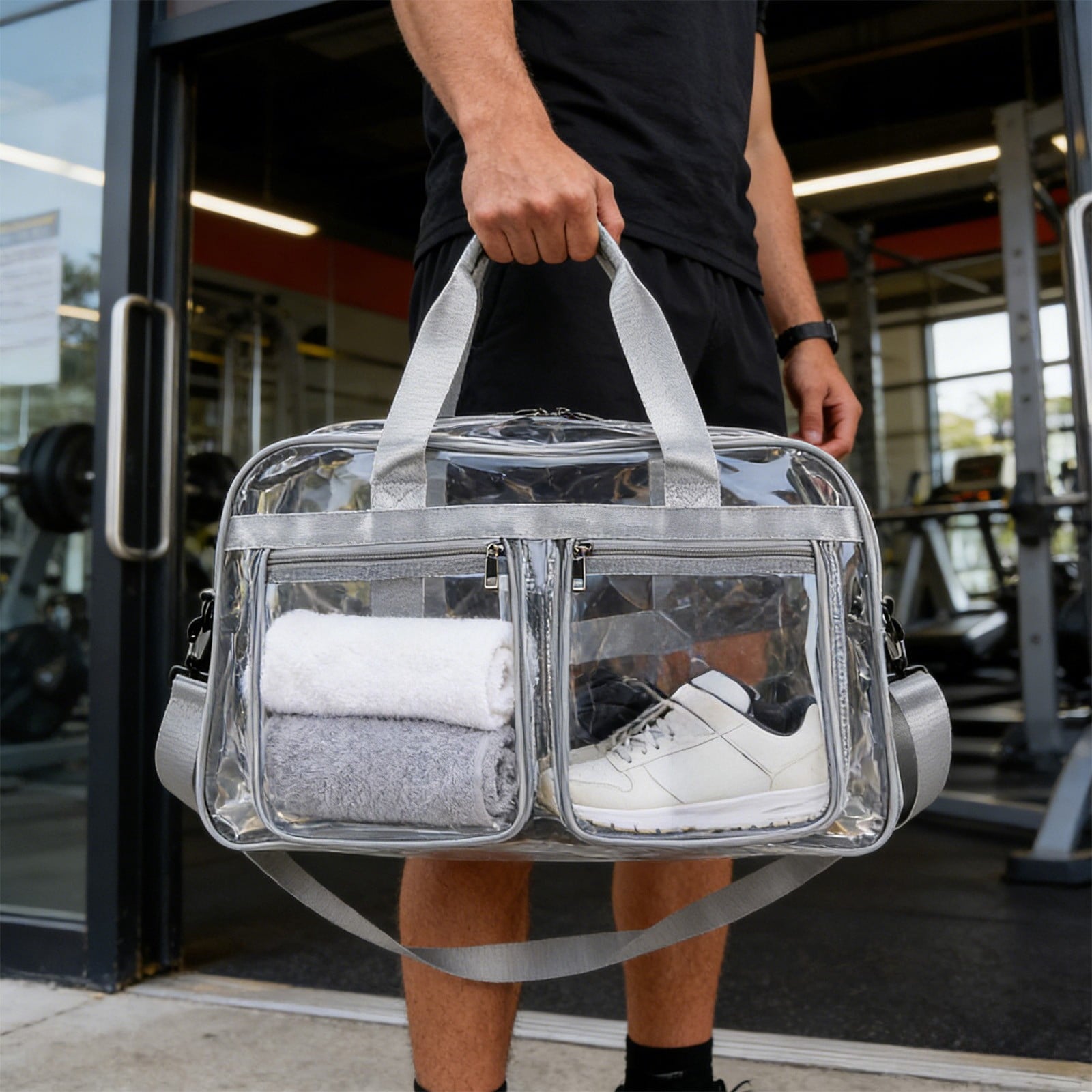 Bagora™ Waterproof Large Capacity Clear PVC Tote Bag