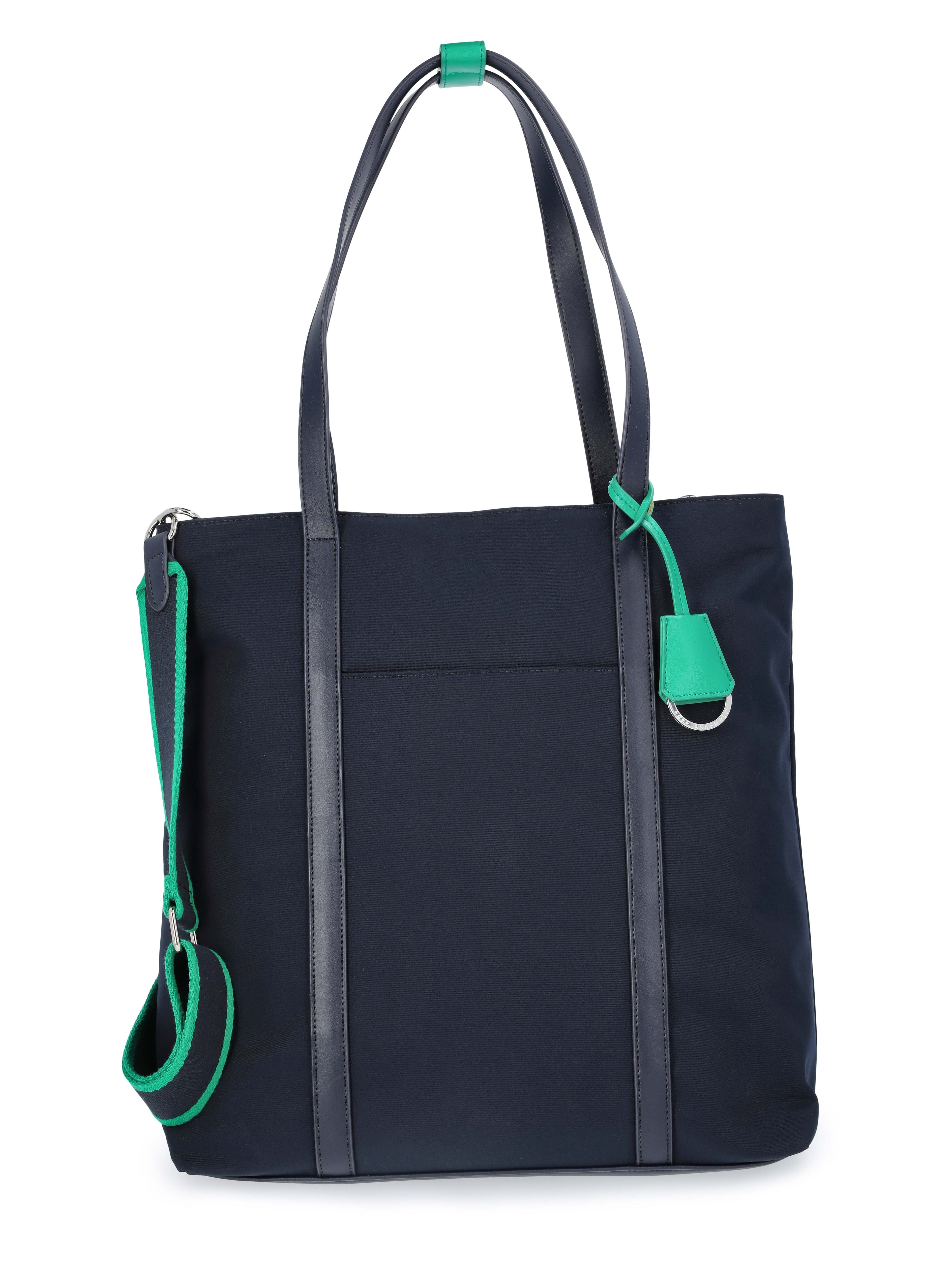 Free Assembly Women's Tote Bag, Navy
